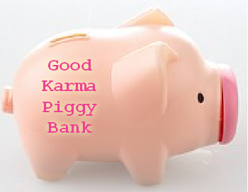 good karma piggy bank