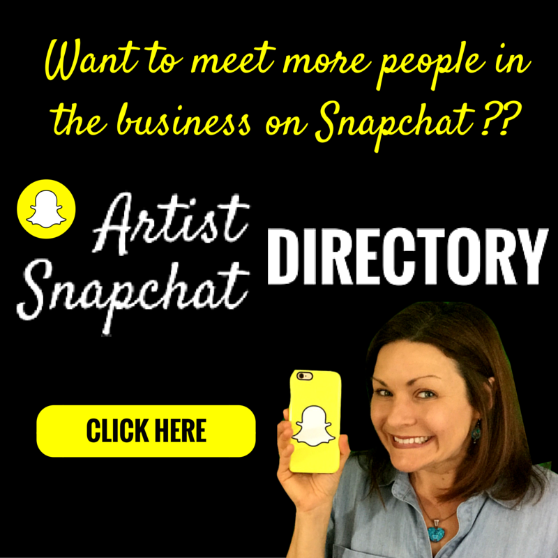 Artist Snapchat Directory 