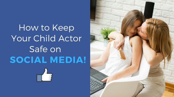 child actor social media