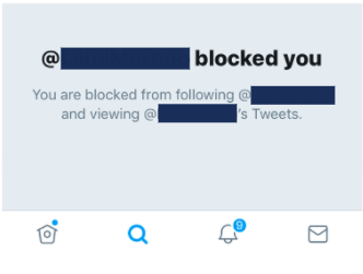 don't block people