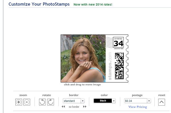 make your own photo stamp