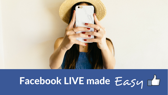 Facebook LIVE made easy for actors