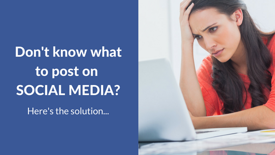 what to post on social media