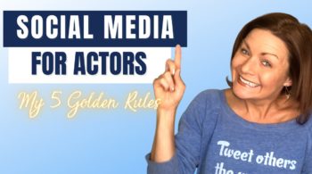 social media for actors